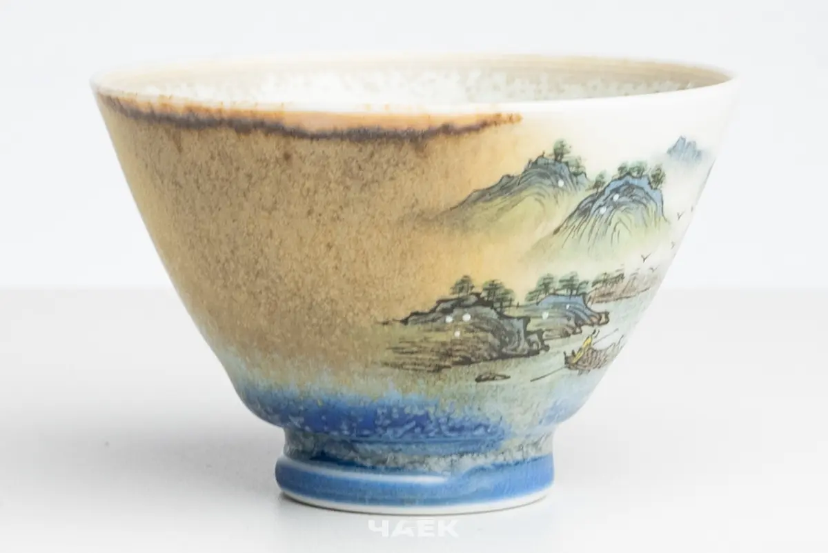 Пиала № 520, керамика Цзиндэчжэнь, 80 мл