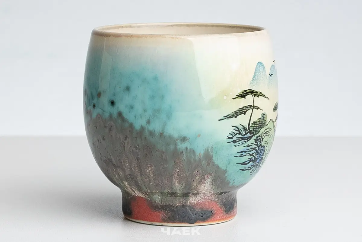 Пиала № 571, керамика Цзиндэчжэнь, 80 мл