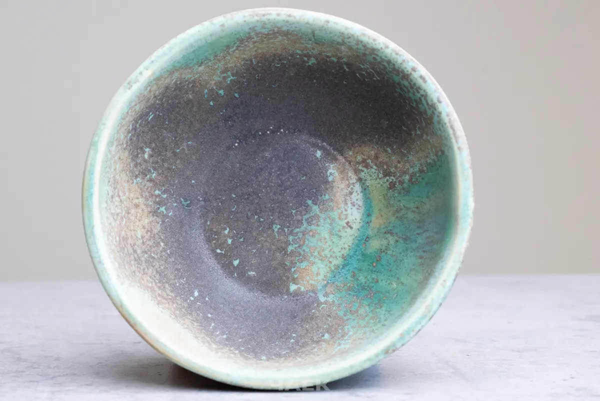 Пиала № 62 «Изумрудная», керамика, 100 мл