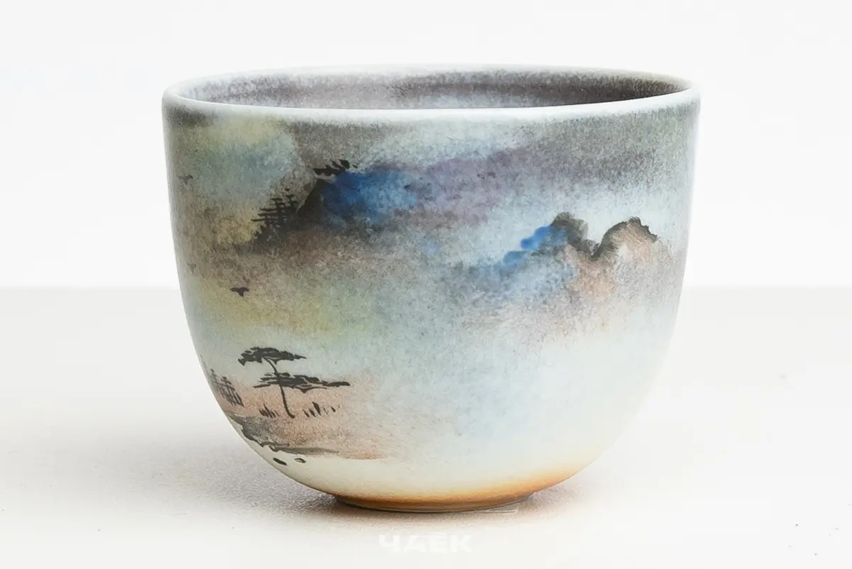 Пиала № 594, керамика Цзиндэчжэнь, 75 мл