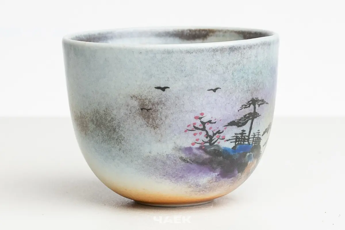 Пиала № 594, керамика Цзиндэчжэнь, 75 мл