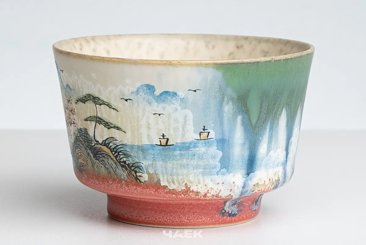 Пиала № 569, керамика Цзиндэчжэнь, 117 мл