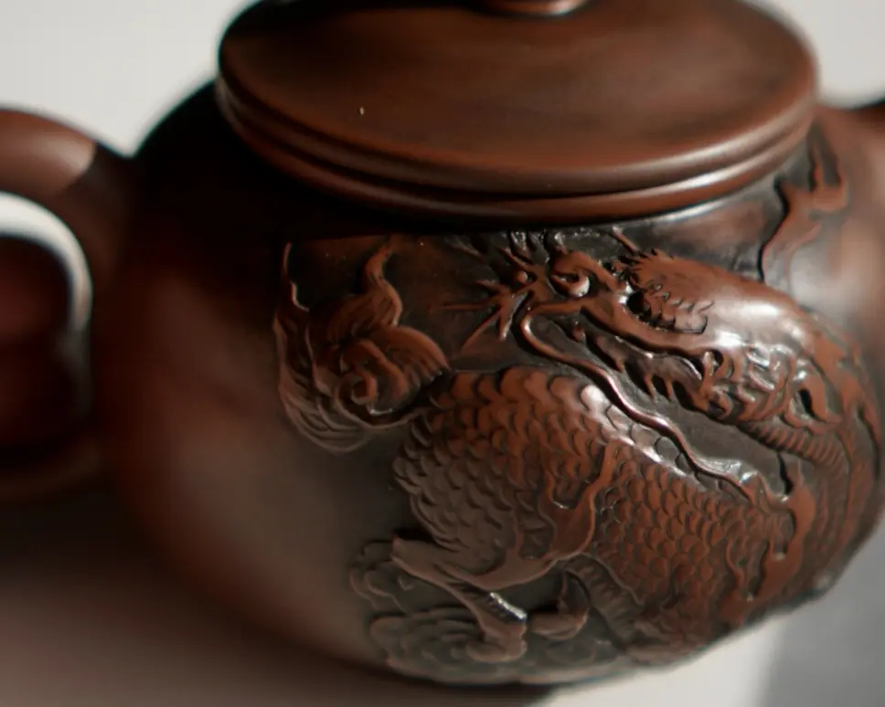 Чайник из Гуанси № 28, керамика Циньчжоу, 220 мл