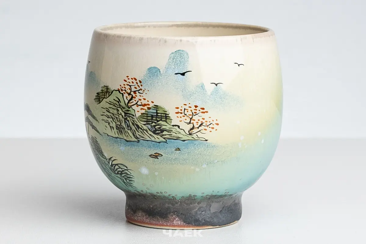 Пиала № 571, керамика Цзиндэчжэнь, 80 мл