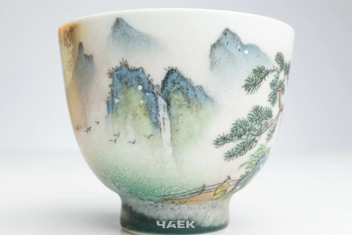 Пиала № 536, керамика Цзиндэчжэнь, 75 мл