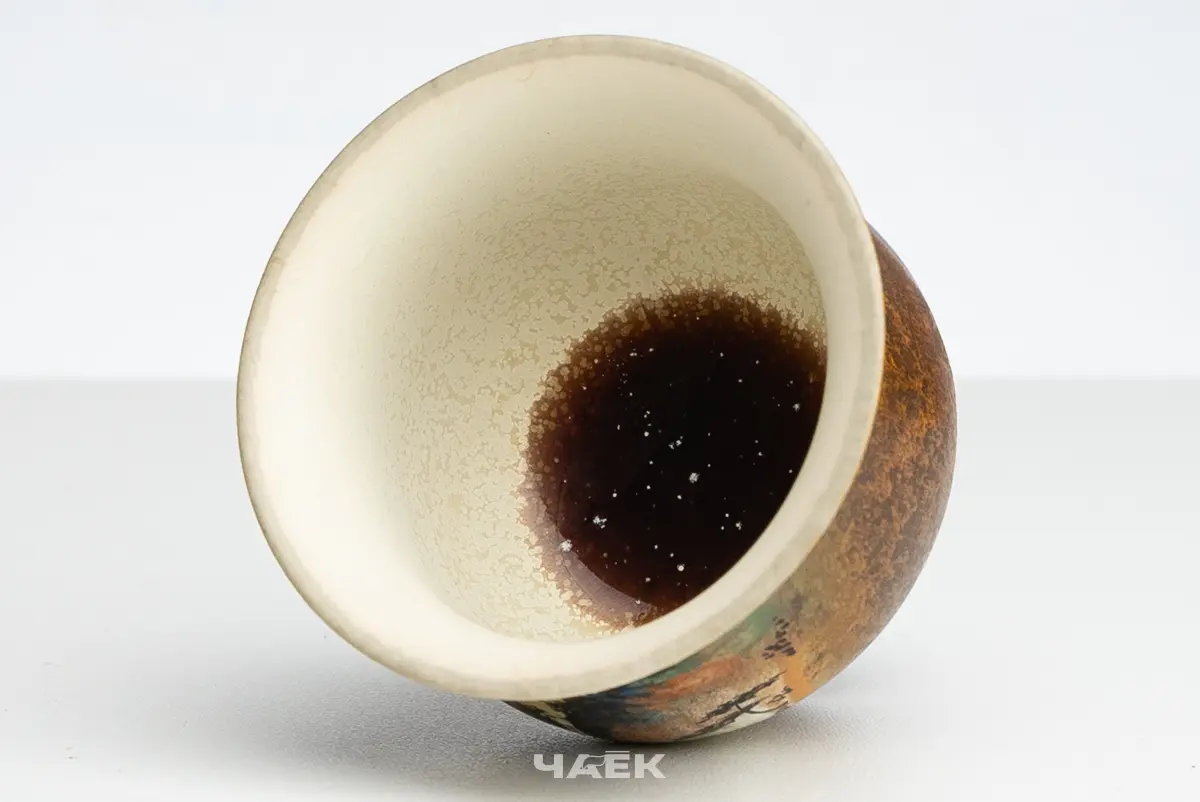 Пиала № 601, керамика Цзиндэчжэнь, 60 мл