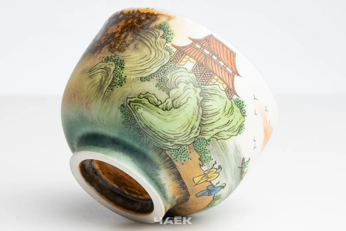 Пиала № 510, керамика Цзиндэчжэнь, 76 мл