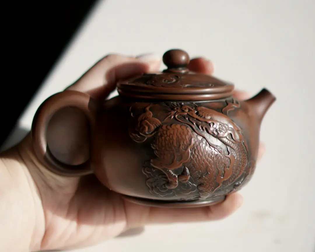 Чайник из Гуанси № 28, керамика Циньчжоу, 220 мл