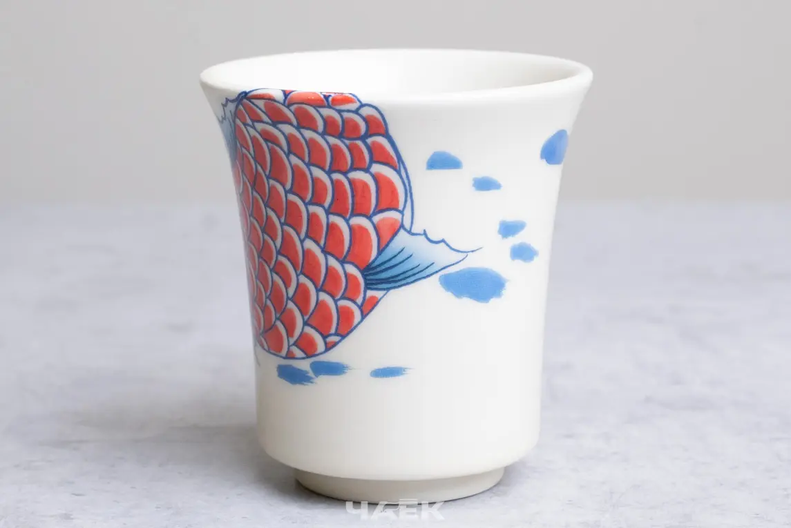 Пиала «Рыба» № 344, керамика, 77 мл