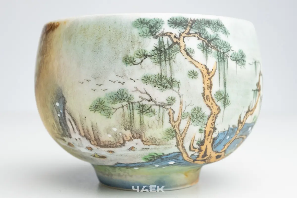 Пиала № 526, керамика Цзиндэчжэнь, 75 мл