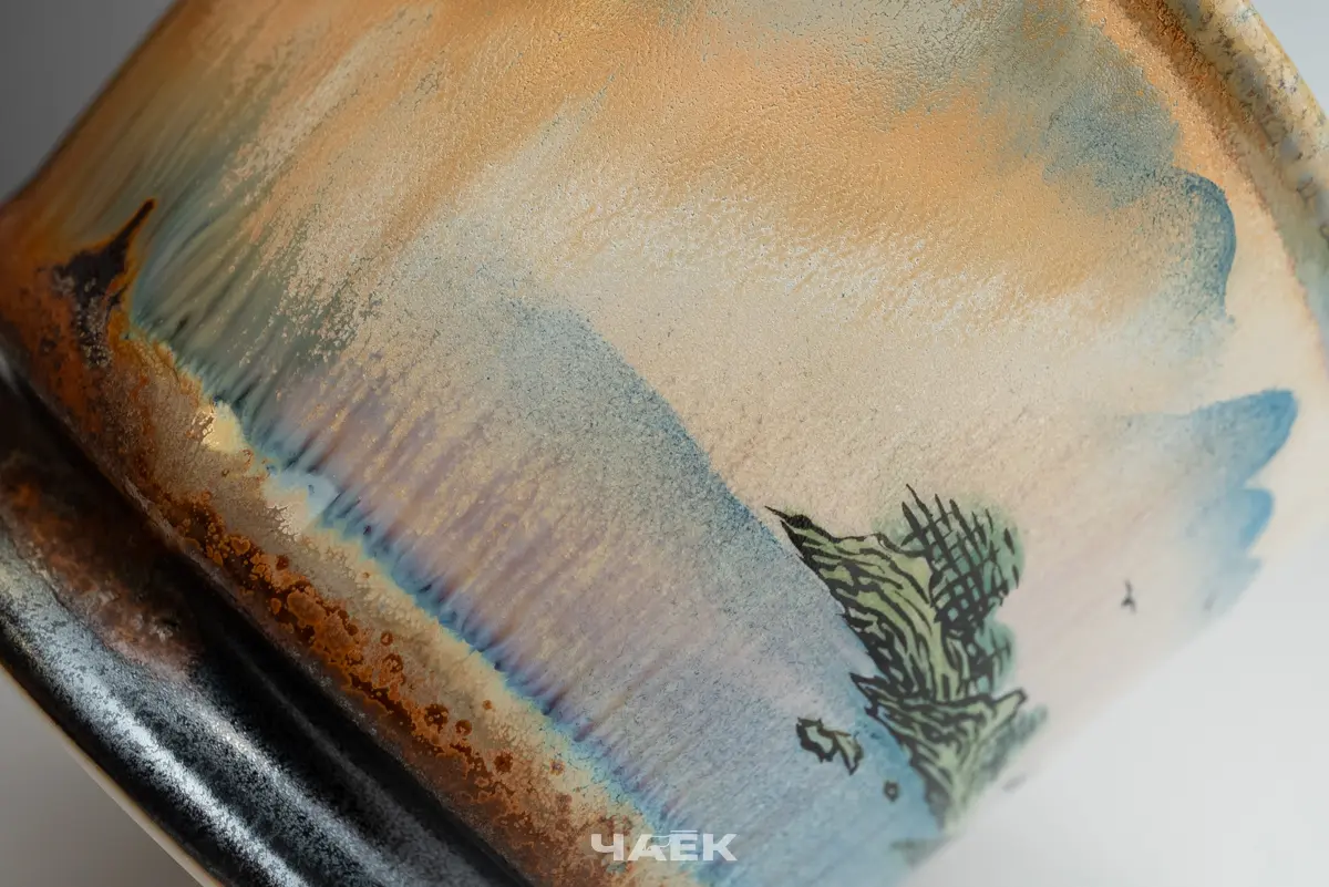 Пиала № 554, керамика Цзиндэчжэнь, 129 мл