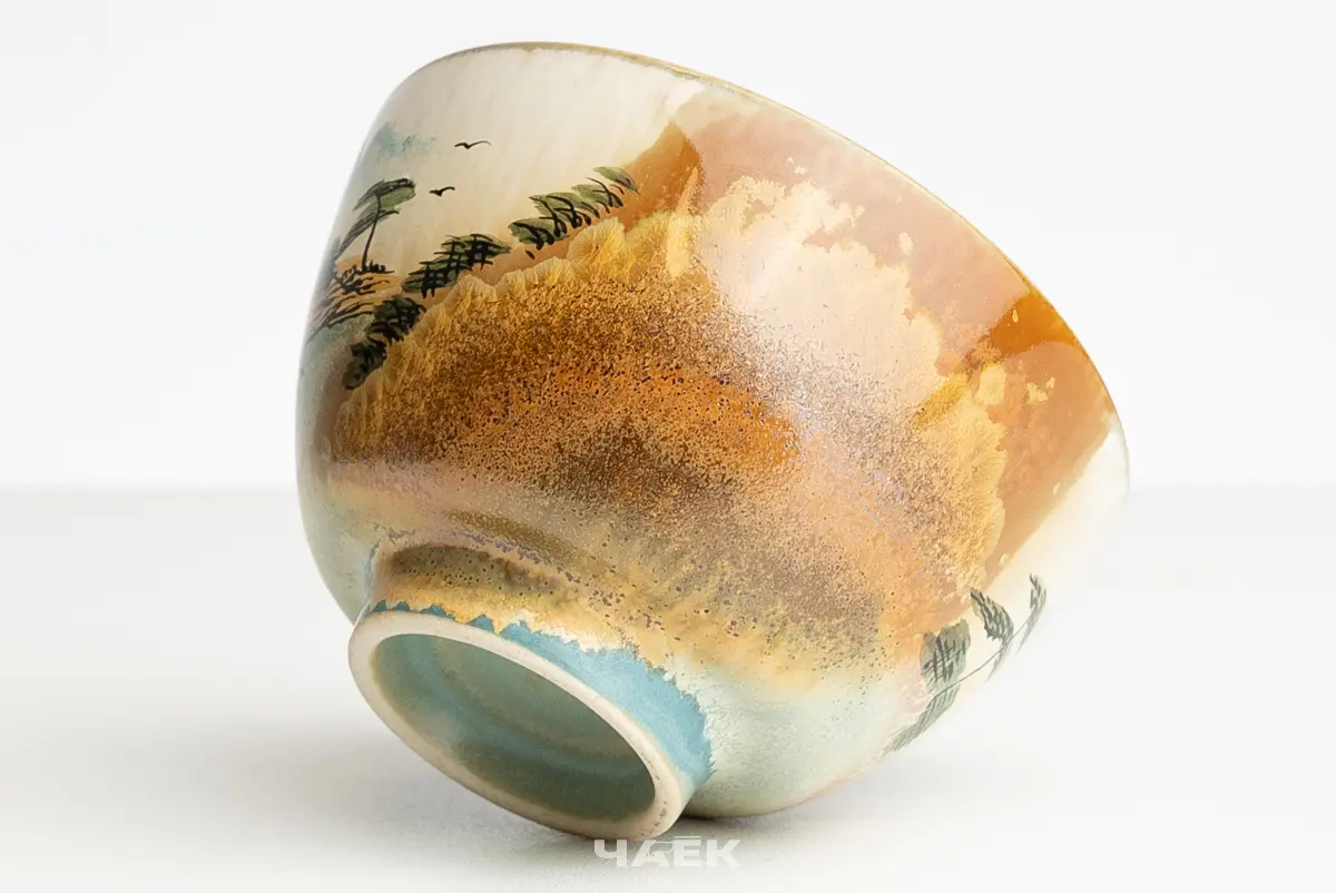 Пиала № 585, керамика Цзиндэчжэнь, 85 мл