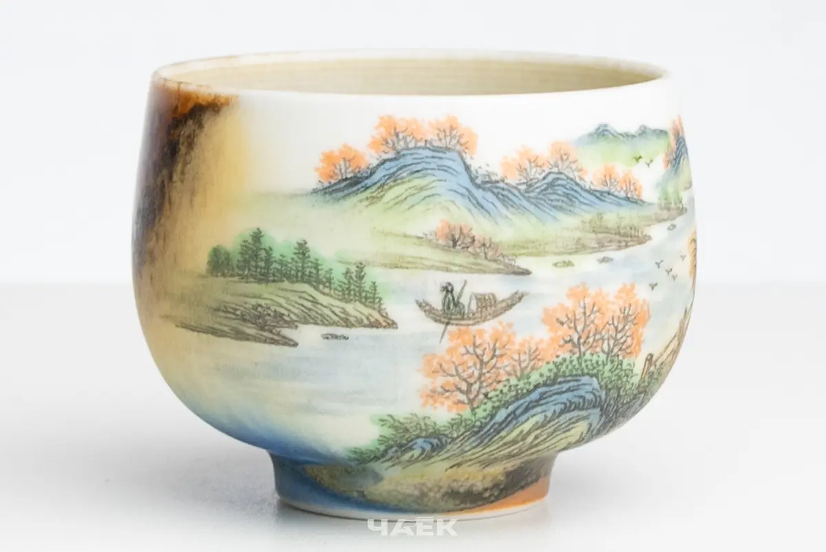 Пиала № 519, керамика Цзиндэчжэнь, 75 мл