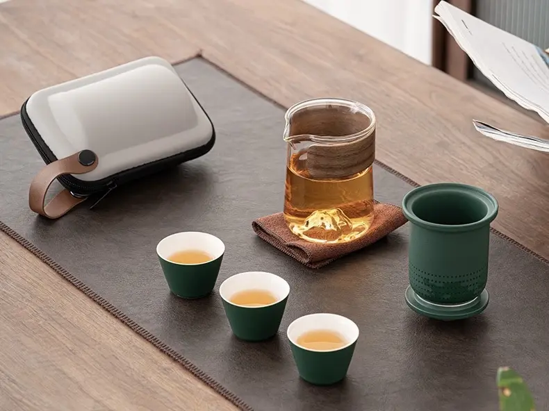 Походный чайный набор № 20 «Гора», кристалл