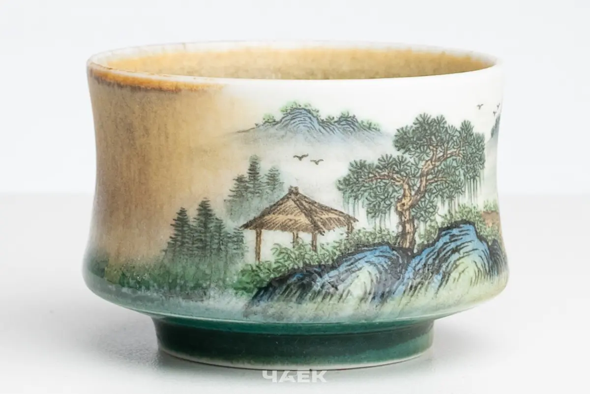 Пиала № 527, керамика Цзиндэчжэнь, 70 мл