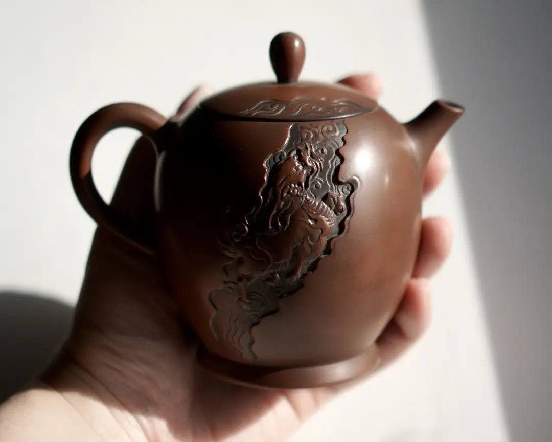 Чайник из Гуанси № 29, керамика Циньчжоу, 220 мл