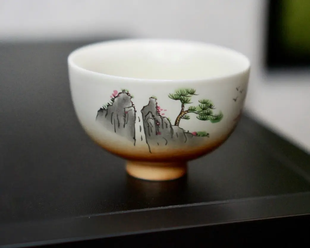 Пиала № 24, керамика Цзиндэчжень, 80 мл