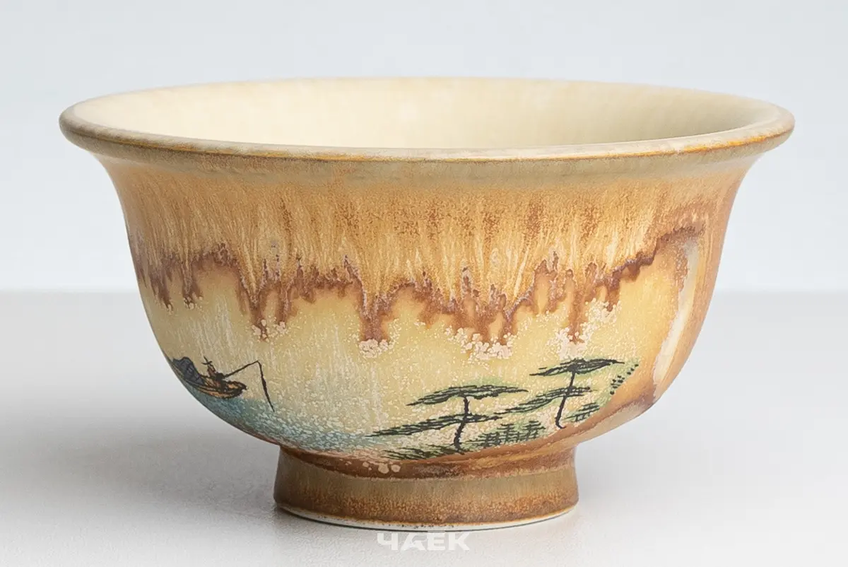 Пиала № 573, керамика Цзиндэчжэнь, 110 мл