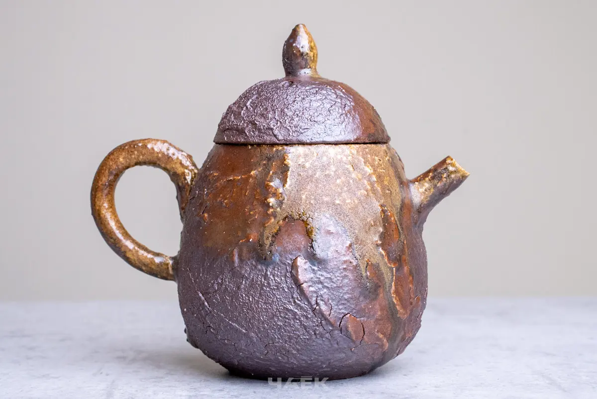 Чайник № 645 «Внеземной», керамика Дэхуа, 158 мл