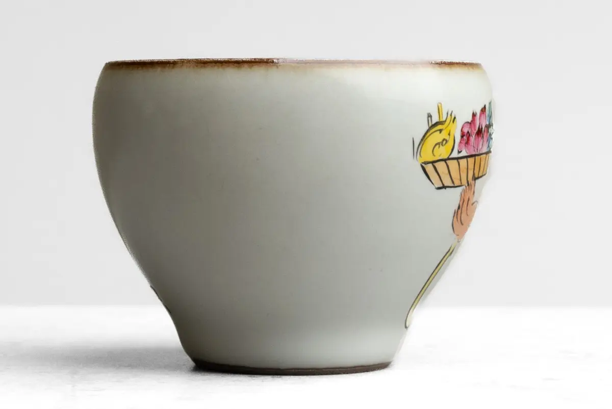 Пиала № 274, керамика Цзиндэчжэнь, 66 мл