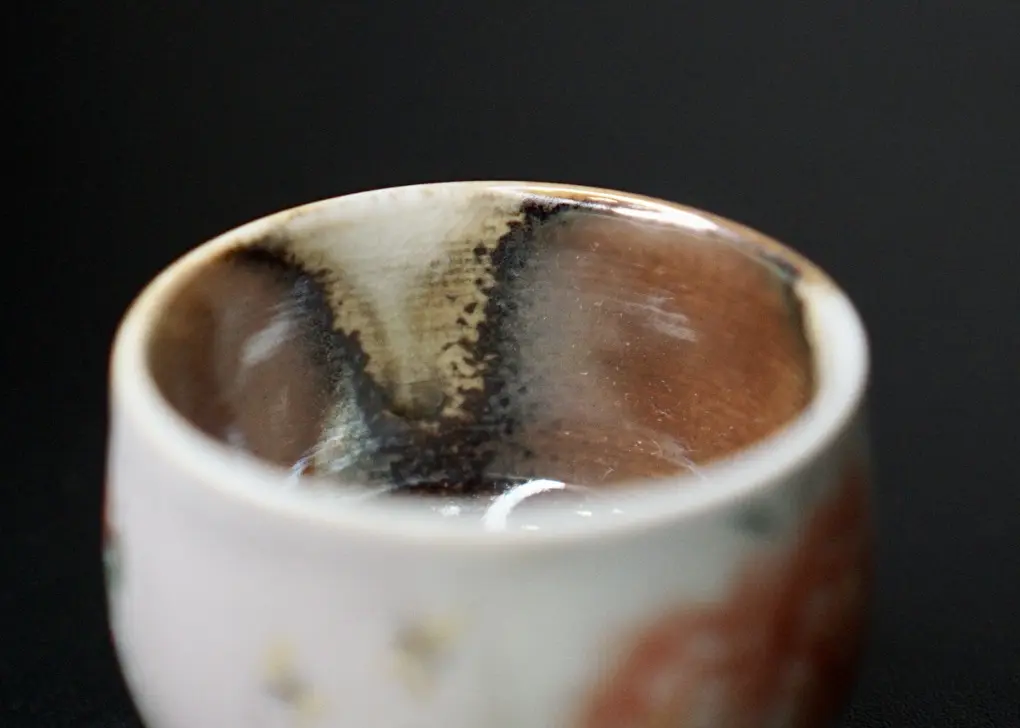 Пиала «Цветочки» № 71, керамика Цзиндэчжэнь, 76 мл