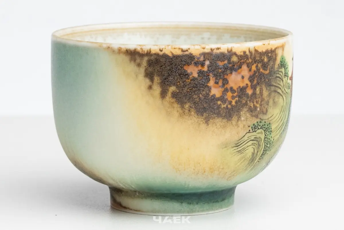 Пиала № 510, керамика Цзиндэчжэнь, 76 мл