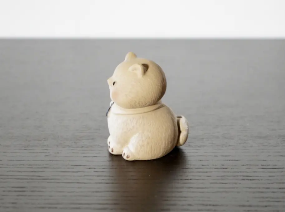 Чайная фигурка «Очень Важный Котик» № 1, исинская глина