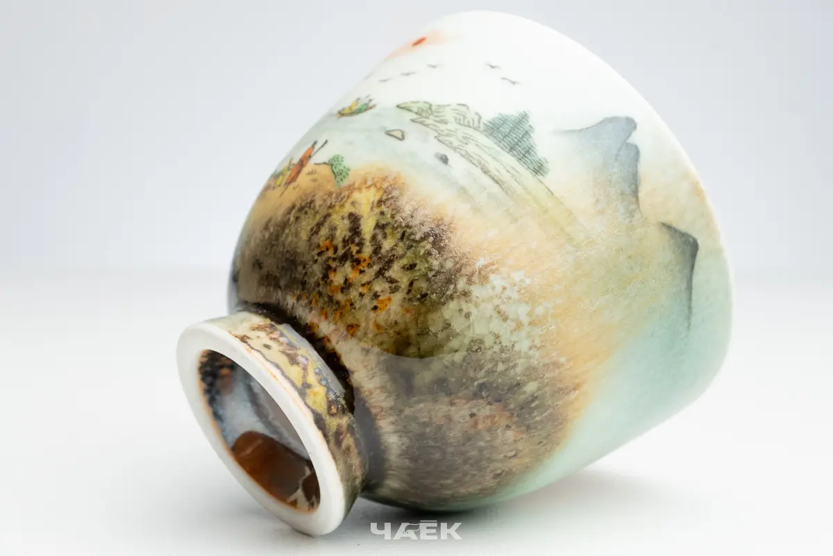 Пиала № 534, керамика Цзиндэчжэнь, 70 мл