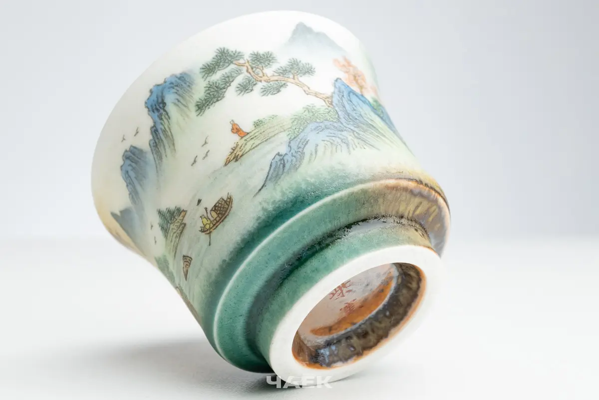 Пиала № 533, керамика Цзиндэчжэнь, 70 мл