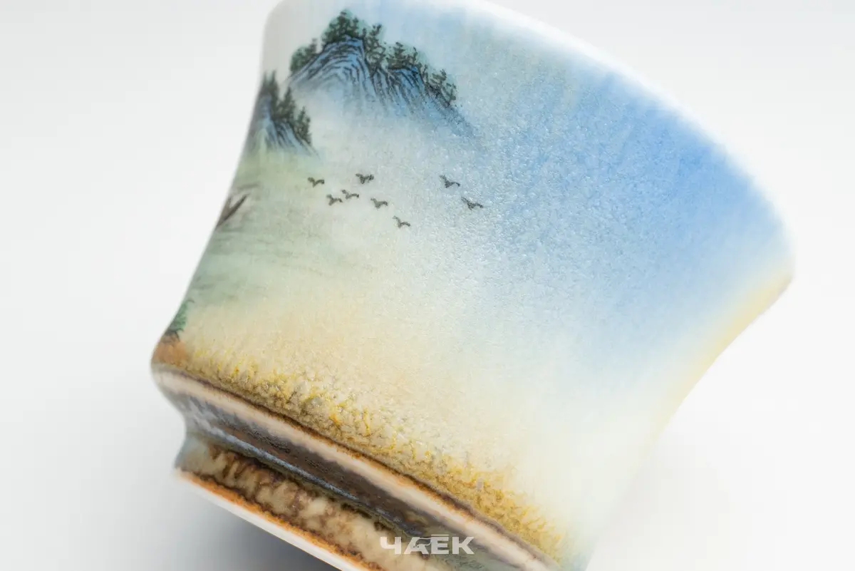 Пиала № 530, керамика Цзиндэчжэнь, 70 мл