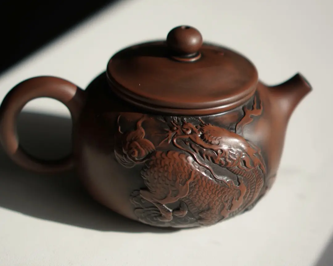 Чайник из Гуанси № 28, керамика Циньчжоу, 220 мл