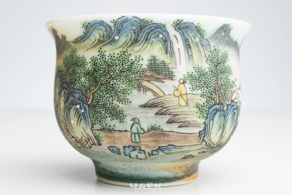 Пиала № 509, керамика Цзиндэчжэнь, 65 мл