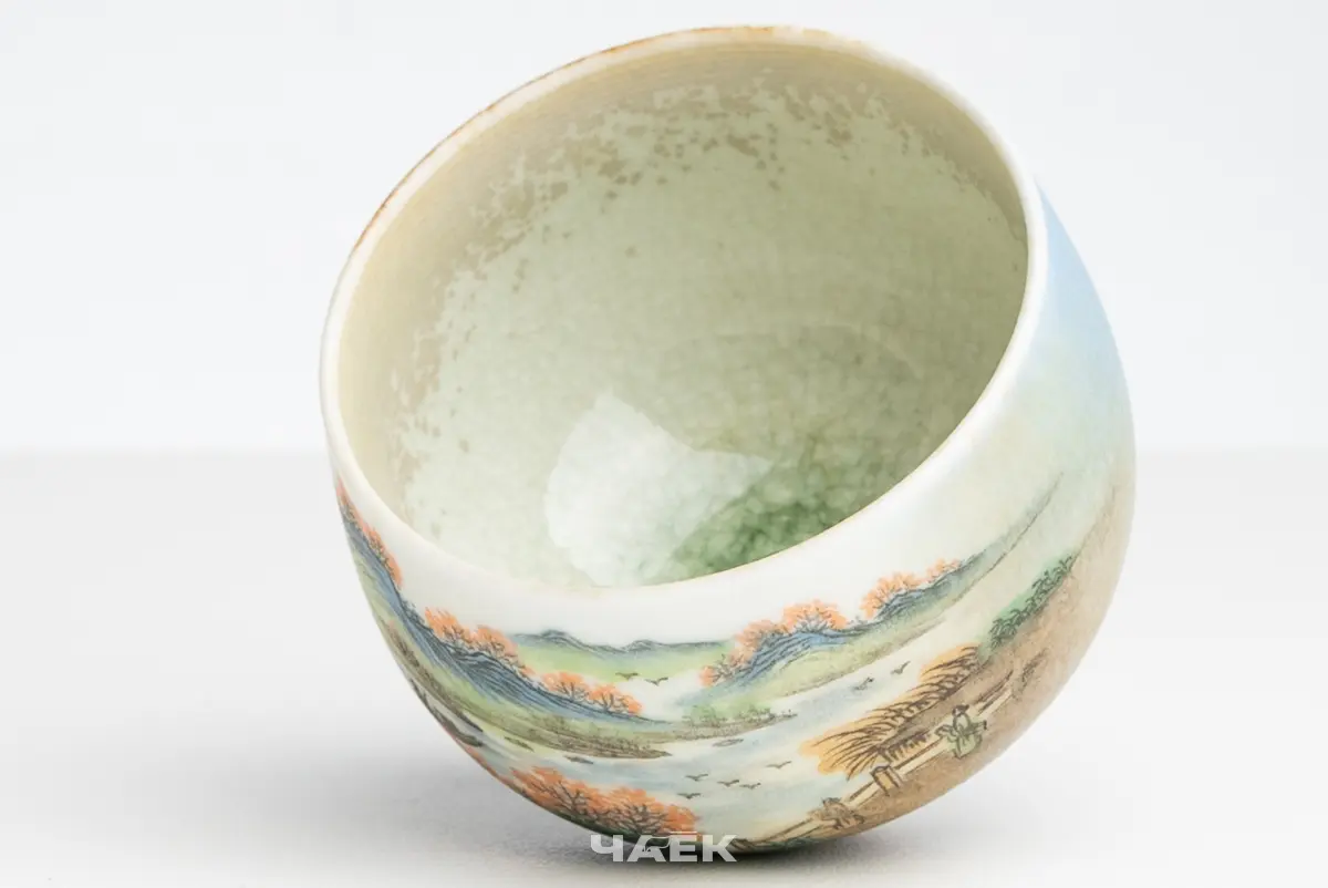 Пиала № 519, керамика Цзиндэчжэнь, 75 мл