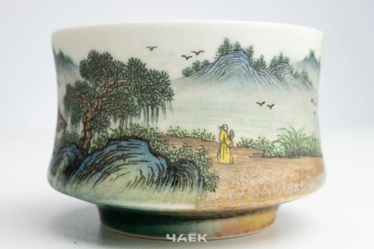 Пиала № 527, керамика Цзиндэчжэнь, 70 мл