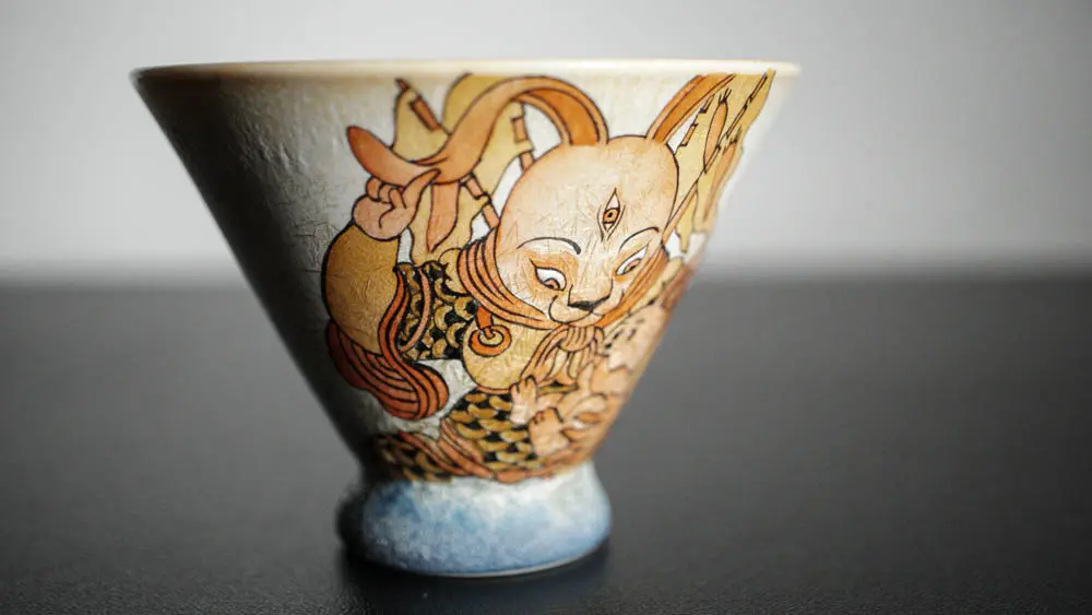 Пиала № 249, керамика Цзиндэчжэнь, 70 мл