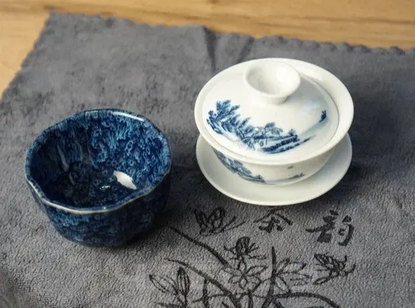 Набор чайной посуды «Индиго эгоист»