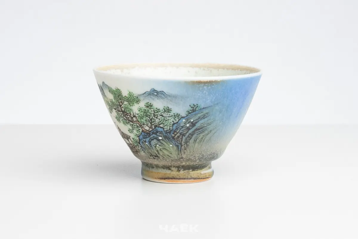 Пиала № 520, керамика Цзиндэчжэнь, 80 мл