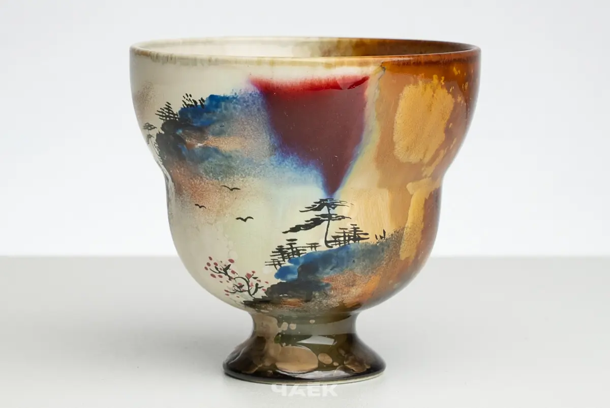 Пиала № 627, керамика Цзиндэчжэнь, 110 мл