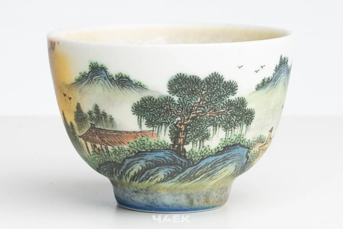 Пиала № 518, керамика Цзиндэчжэнь, 65 мл