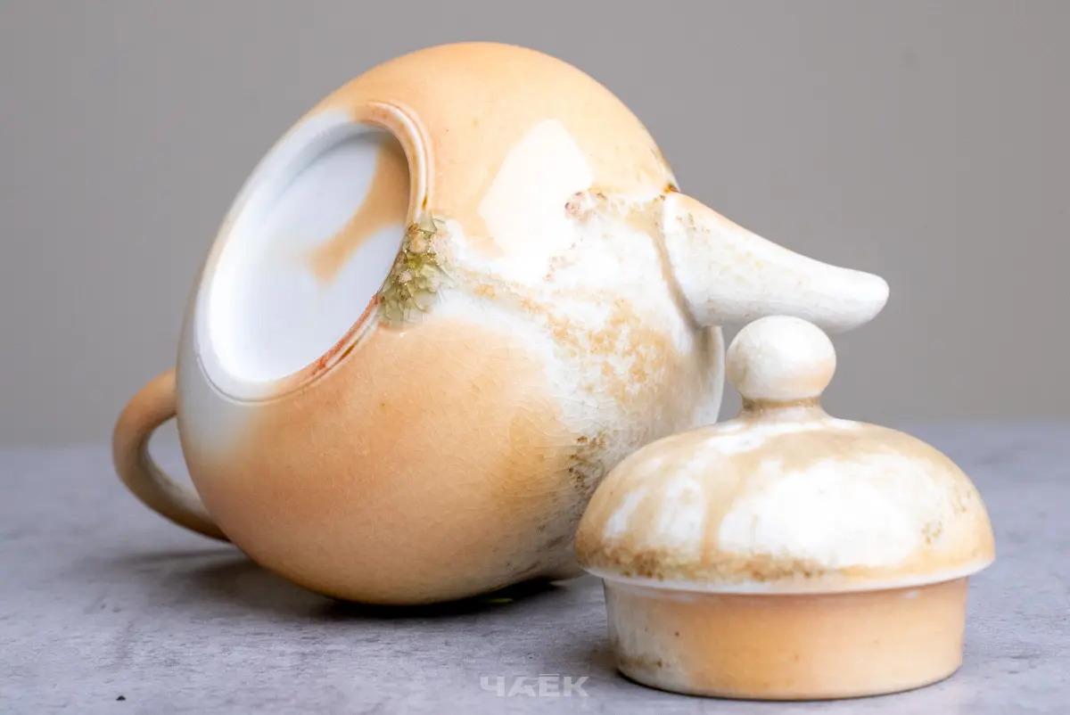 Чайник № 658, керамика Дэхуа, 122 мл