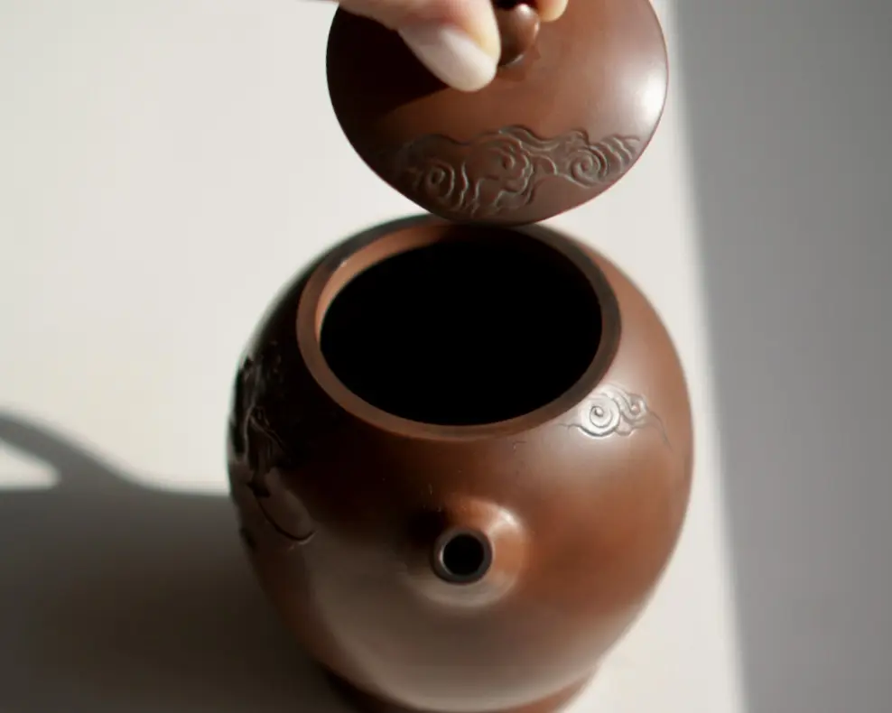 Чайник из Гуанси № 24, керамика Циньчжоу, 210 мл