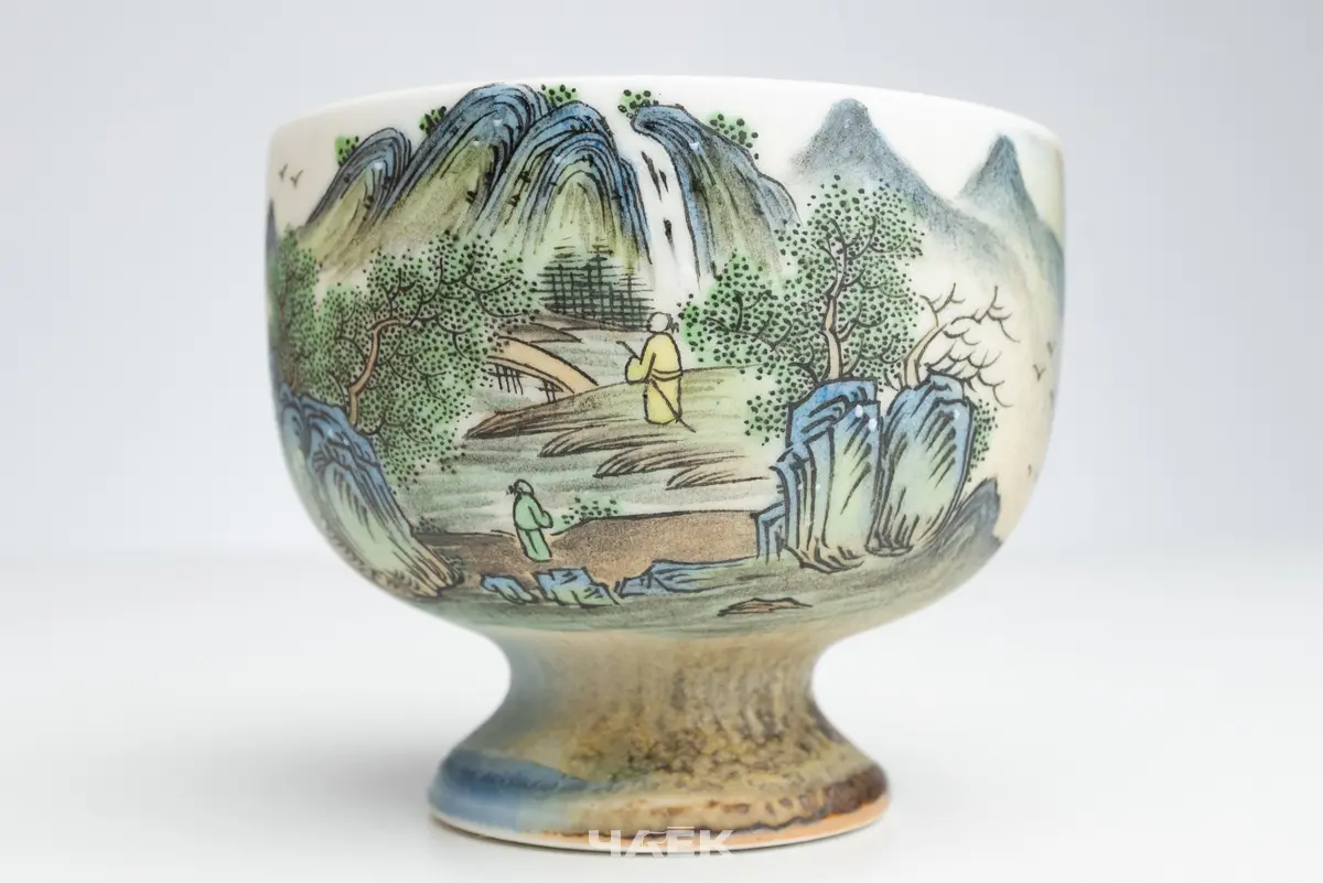 Пиала № 512, керамика Цзиндэчжэнь, 74 мл