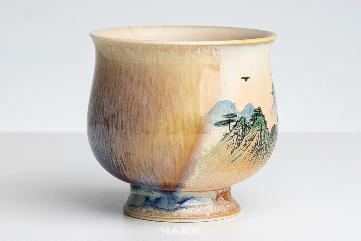 Пиала № 568, керамика Цзиндэчжэнь, 106 мл