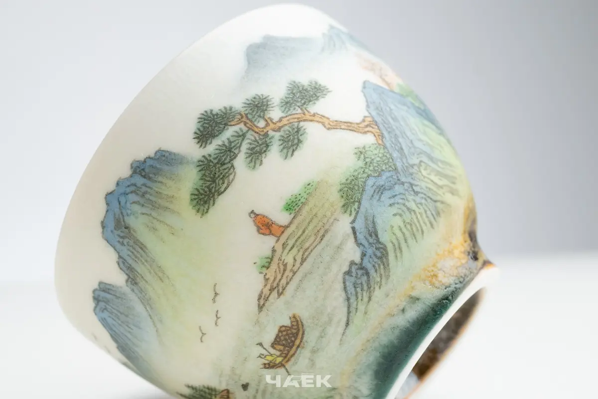 Пиала № 537, керамика Цзиндэчжэнь, 70 мл