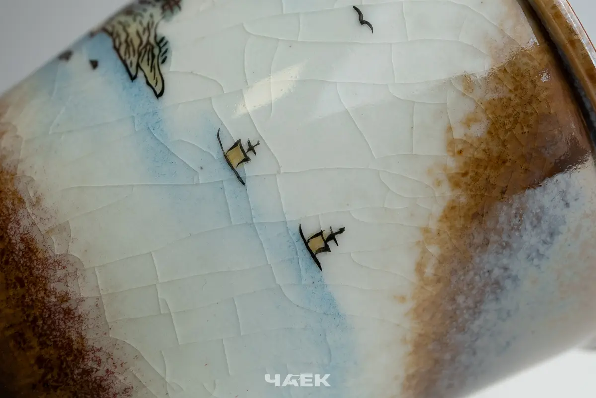 Пиала № 566, керамика Цзиндэчжэнь, 111 мл