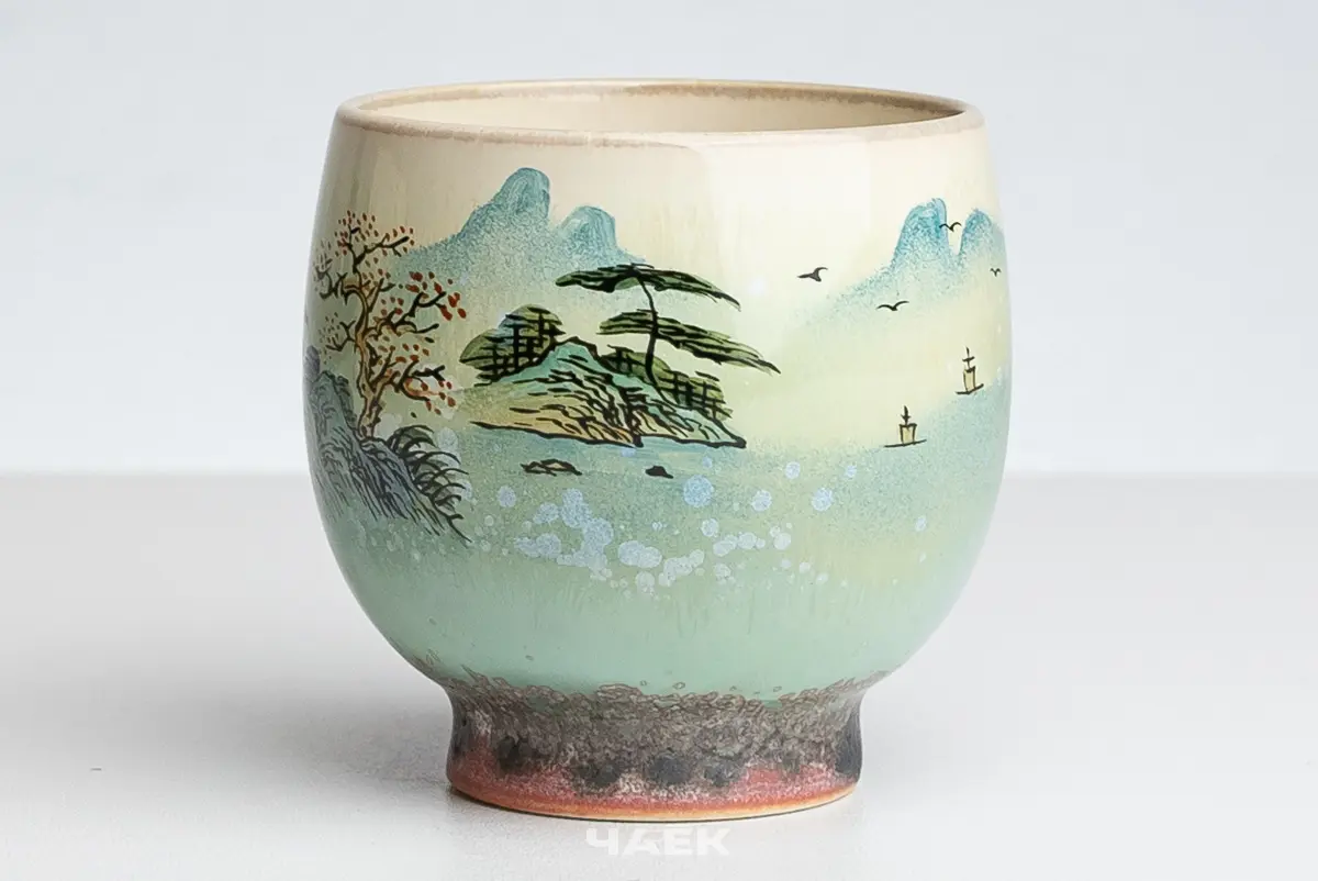 Пиала № 556, керамика Цзиндэчжэнь, 76 мл