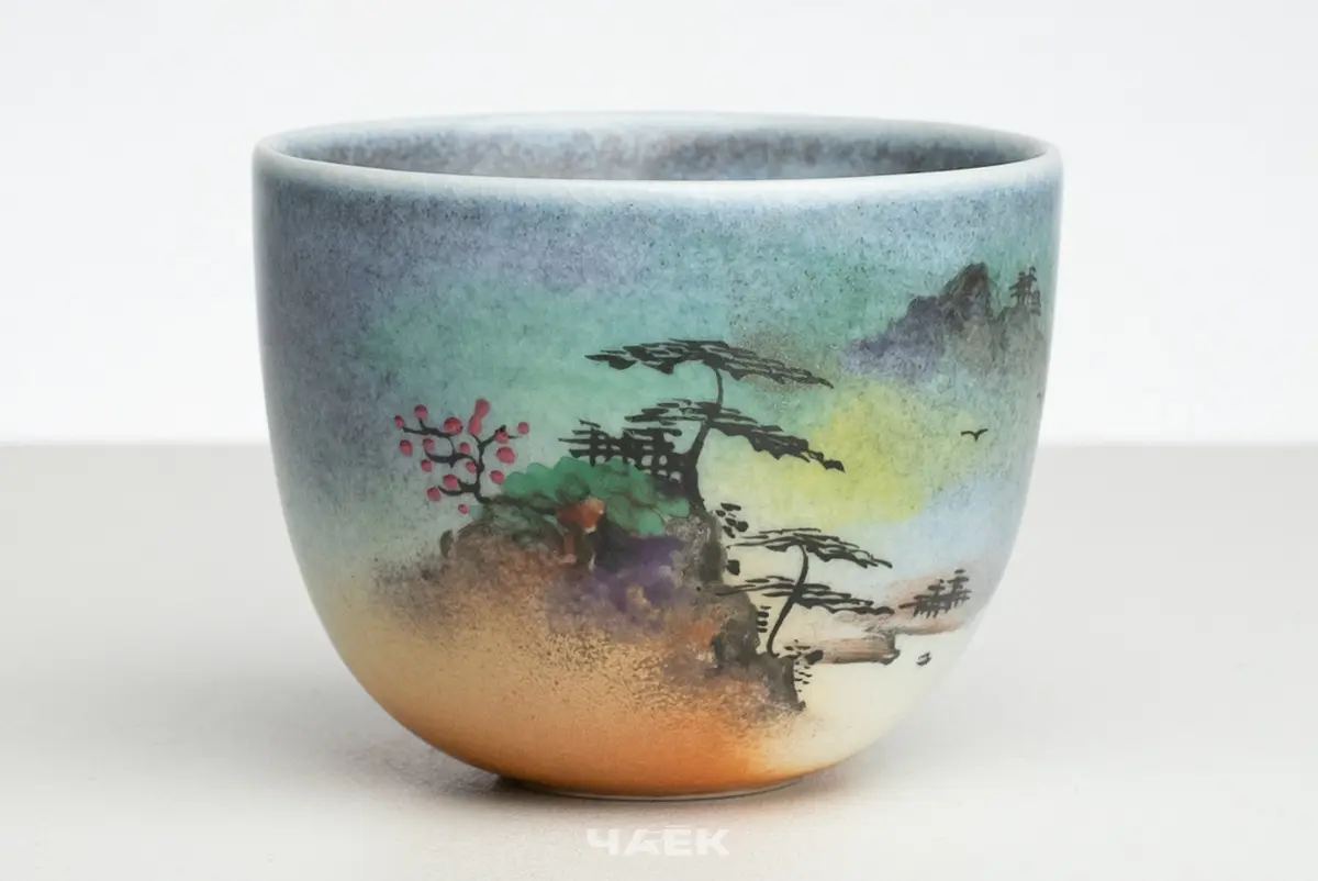 Пиала № 624, керамика Цзиндэчжэнь, 70 мл