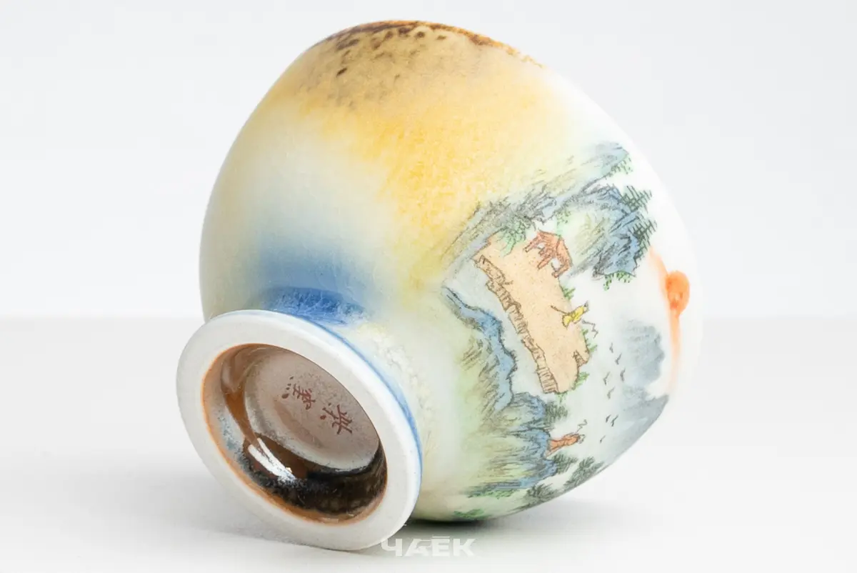 Пиала № 523, керамика Цзиндэчжэнь, 55 мл