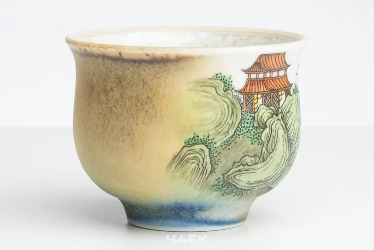 Пиала № 511, керамика Цзиндэчжэнь, 66 мл