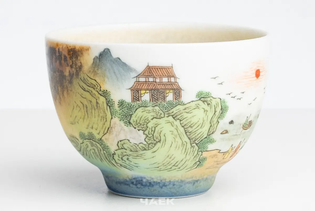 Пиала № 522, керамика Цзиндэчжэнь, 65 мл